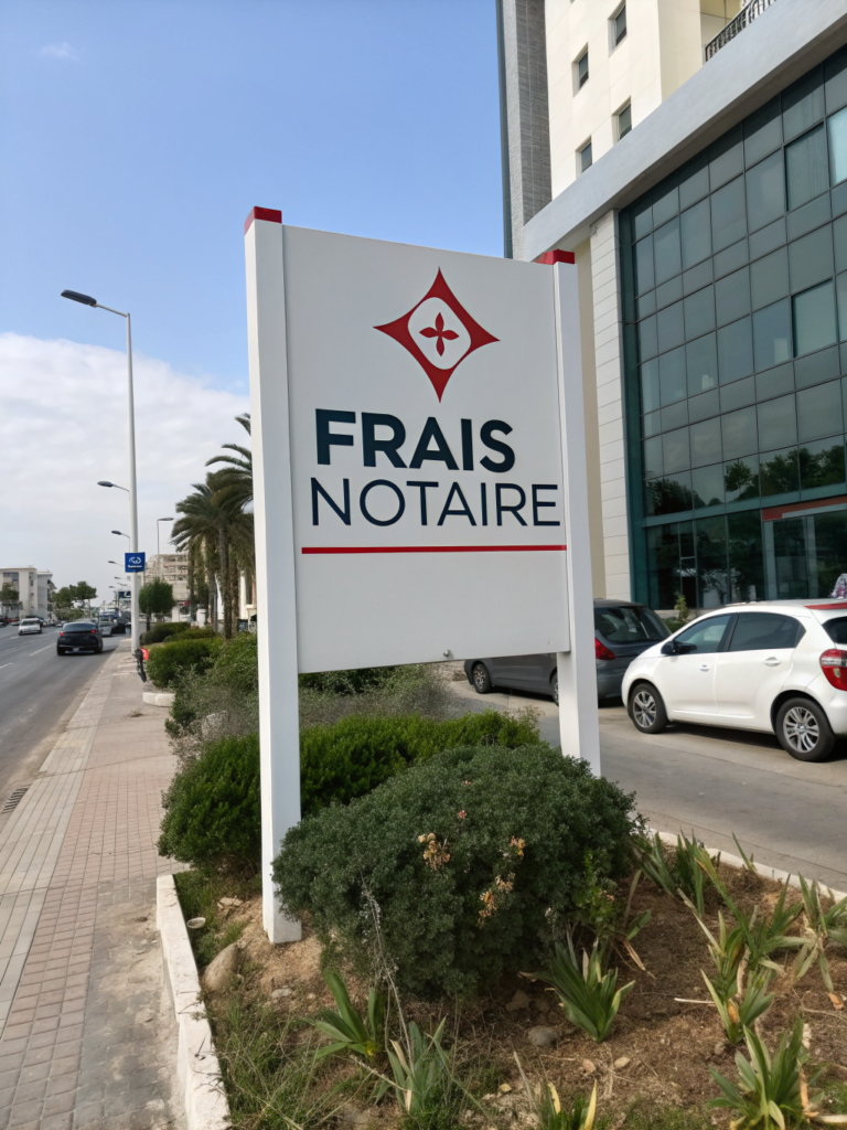 frais notaire maroc