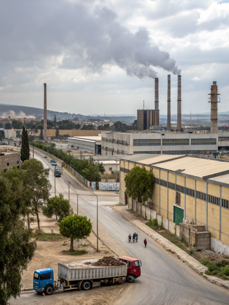 zone industrielle ain sebaa bernoussi