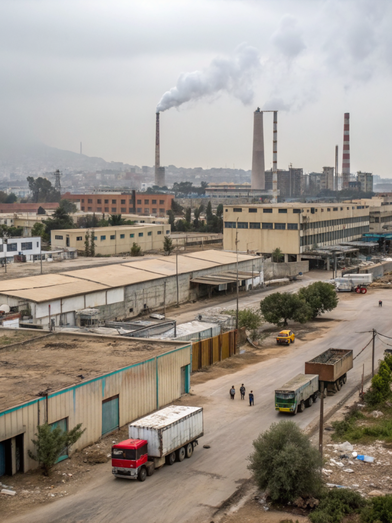 zone industrielle ain sebaa bernoussi immobilier